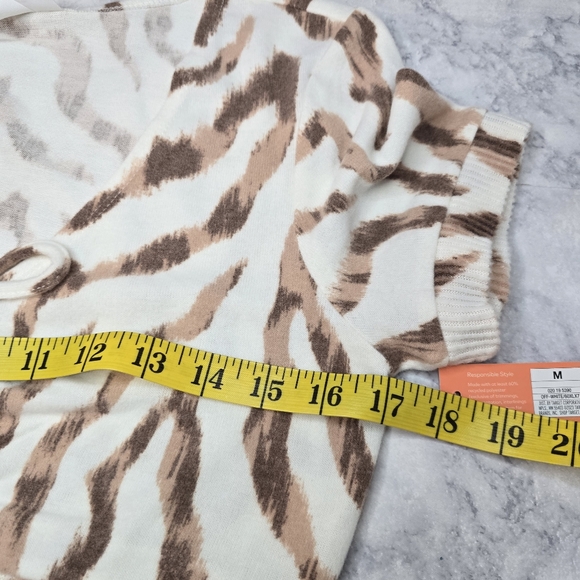 Colsie 3-Piece Pajama Set Animal Print Medium Lounge Set - Picture 14 of 16